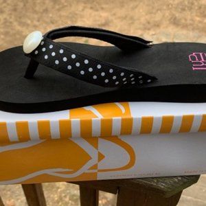 Switchflops LULU-BLACK-Changeable Straps New in the Box!! Asst Sizes